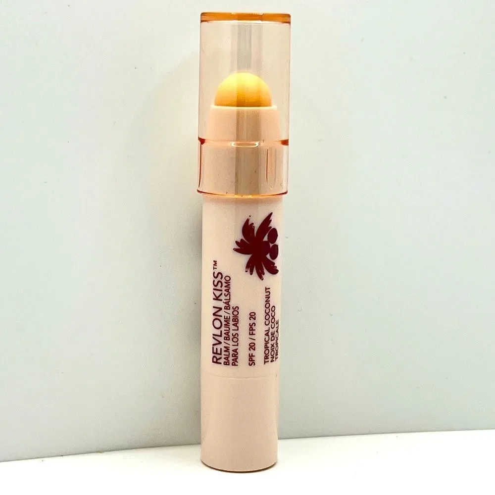 $4 🌸 Revlon Lip Balm Kiss Tinted Lip Balm Lasting Hydration ‘Tropical Coconut’